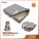 猫砂盆便携可折叠猫砂盆外出旅行手提防L水猫砂盆封闭式 猫厕所