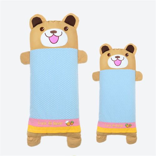 宝宝幼新生婴儿童枕头用品防偏头全棉荞麦卡I通加长定型0-1-3-6岁