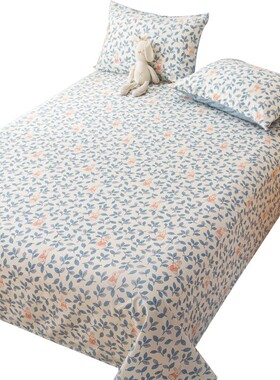 定做床单单件纯棉1.2om 单人学生宿舍被单1.5米1.8米2米双人床床