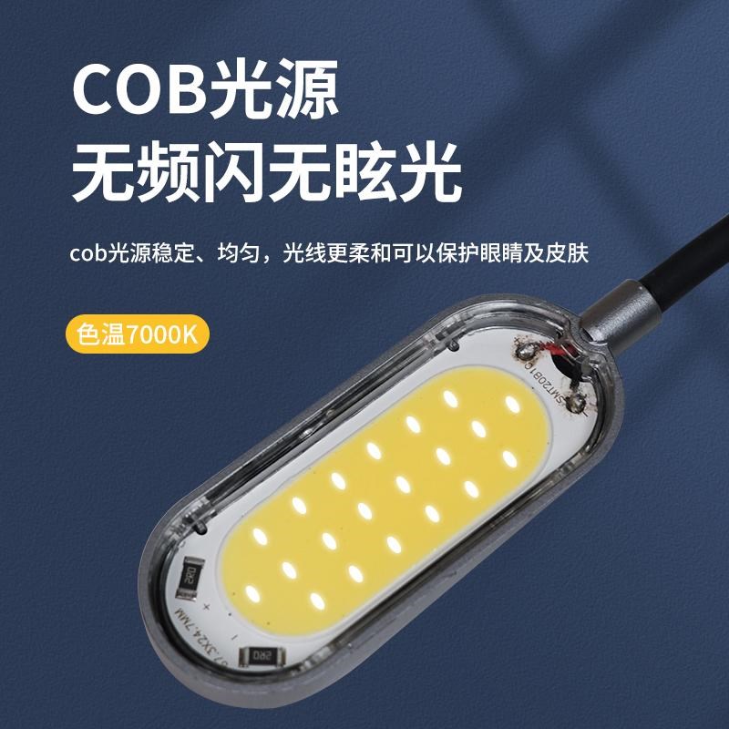 全光谱usb鱼缸专用灯小夹灯藻缸灯J水草补光灯小型照明灯迷你