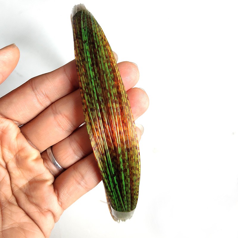 10-80号100米大号特粗变色斑点尼龙线加粗伪Q装隐形线海钓活扣套