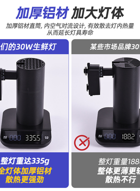 超市轨道灯ledk水果灯生鲜熟食卖猪肉卤菜红光专用灯海鲜蔬菜射灯