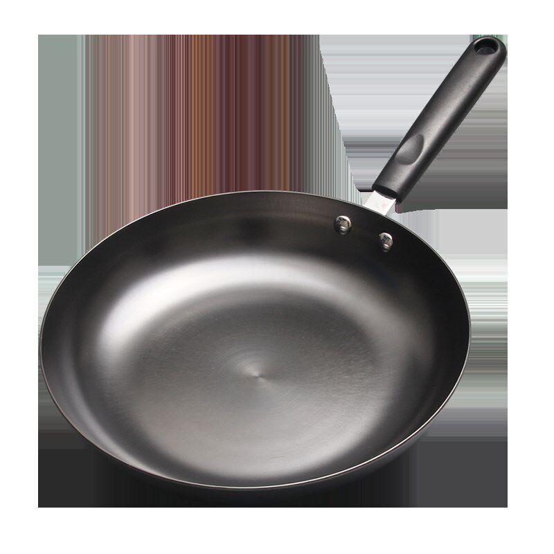 华邦煎锅铸铁平底煎锅牛排煎锅煎饼锅F煎盘煎蛋生铁老式无涂层煎