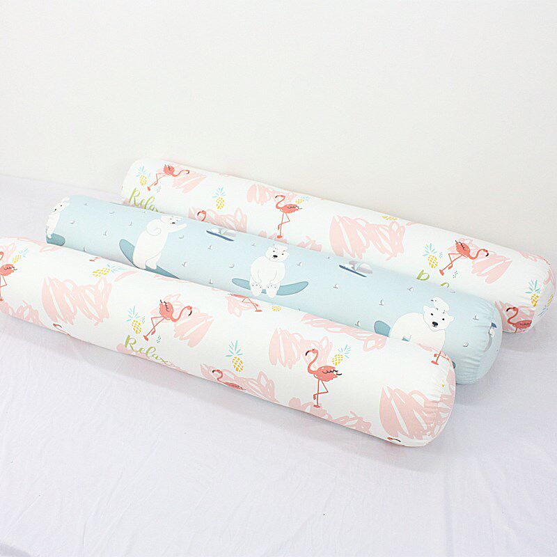 新疆棉圆a柱夹腿抱枕纯棉可拆洗母婴级孕妇儿童床上睡觉枕头长条