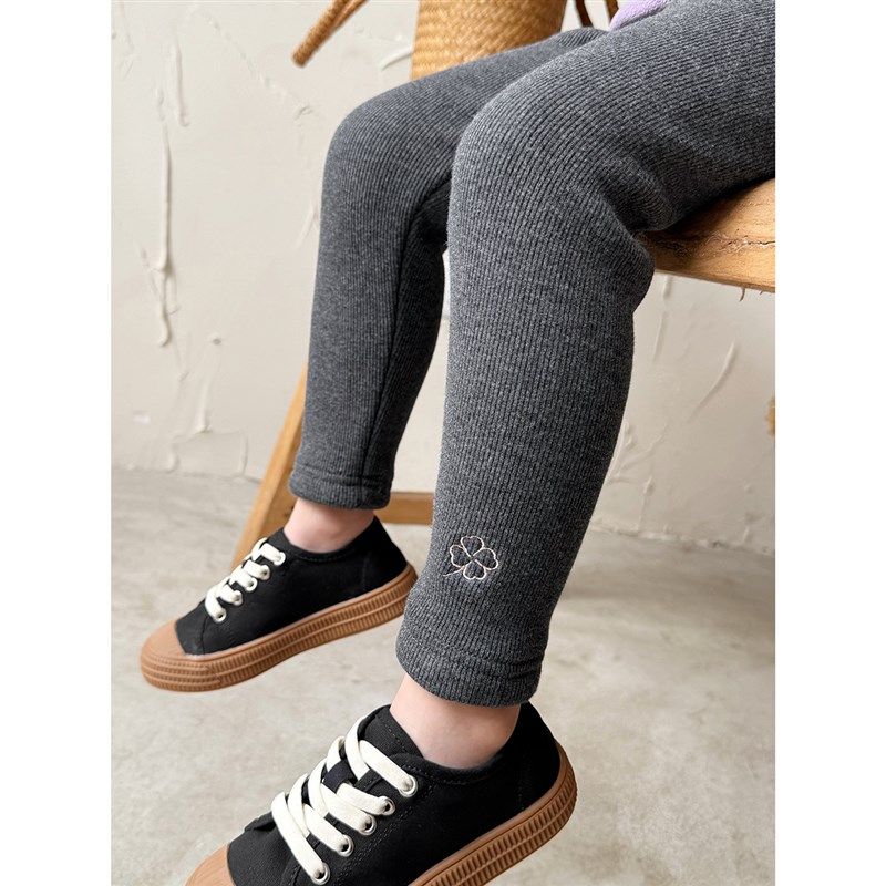 一体奥粒绒 儿童纯l棉加绒打底裤 女童保暖长裤 中大童 秋冬款童,童装/婴儿装/亲子装,裤子,淘宝优惠券,粉丝福利购,淘宝优惠卷