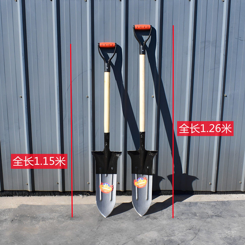 全钢加厚长窄f细尖锹挖树挖坑铲子挖沟挖洞挖锰钢农用泥锹水渠钢,农机/农具/农膜,锹,淘宝优惠券,粉丝福利购,淘宝优惠卷