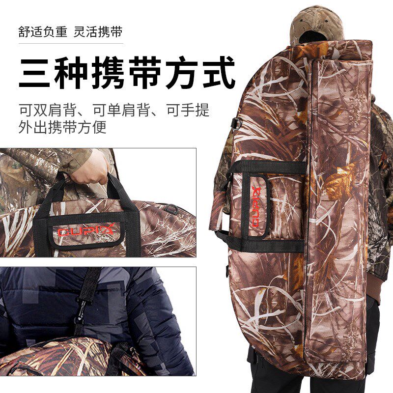 复合弓包b收纳肩扛手提滑轮两用弓箱加厚弓袋户外携带大容量背包