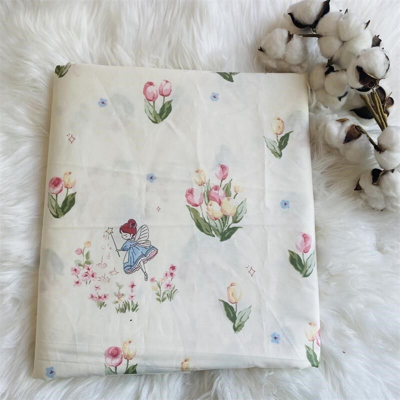 懒人三边开口全棉拉链p被套卡通儿童单双人宿舍宾馆旅游纯棉被罩