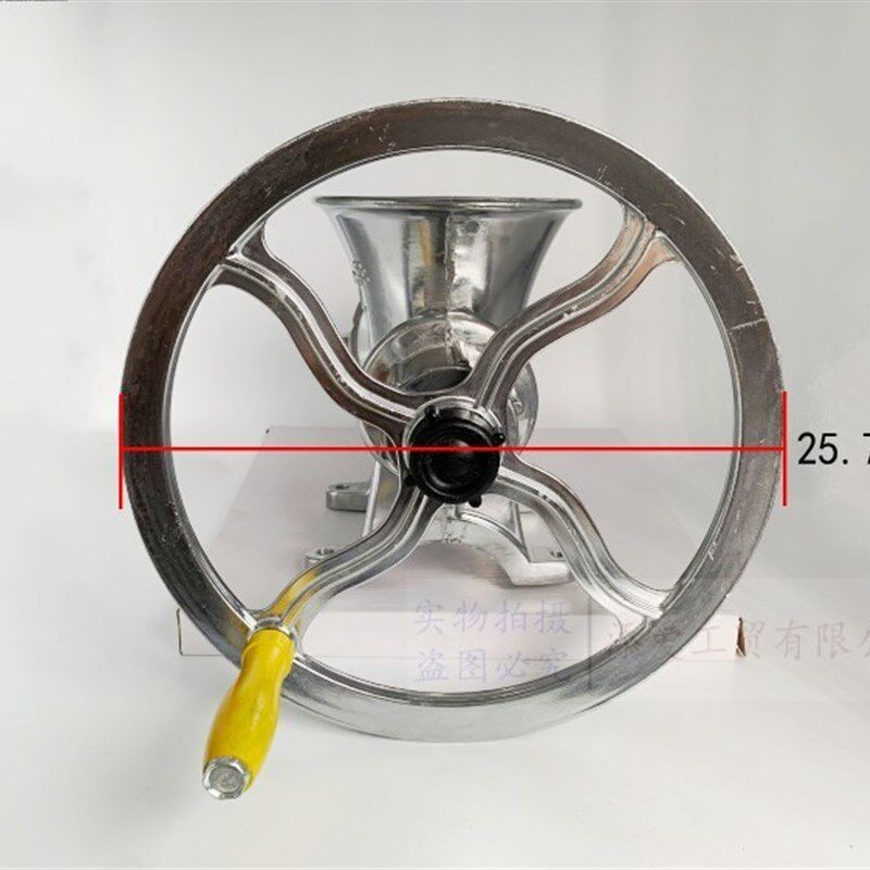 家用32号手动绞肉机手摇灌肠机老式绞肉机铝Q合金碎肉宝绞辣椒鸡