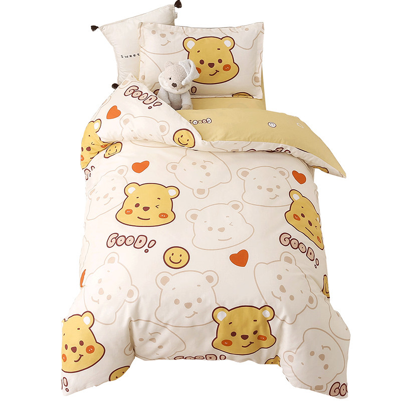 纯棉幼儿园被子三件套儿r童全棉小被套被褥床品六宝宝入园准备用,婴童用品,婴童床品套件,淘宝优惠券,粉丝福利购,淘宝优惠卷