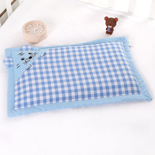 全荞麦枕头0到6个月定型专用纯棉透气宝宝幼儿园1S3岁以上小正