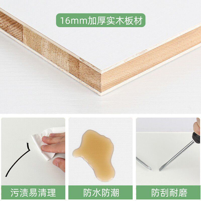 小尺寸电脑增高架实木桌面收纳免C安装台式显示器加高底座架子小