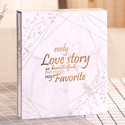 插页式家庭相册影集本大容量5寸6寸7寸I纪念册五六七寸大本混合装