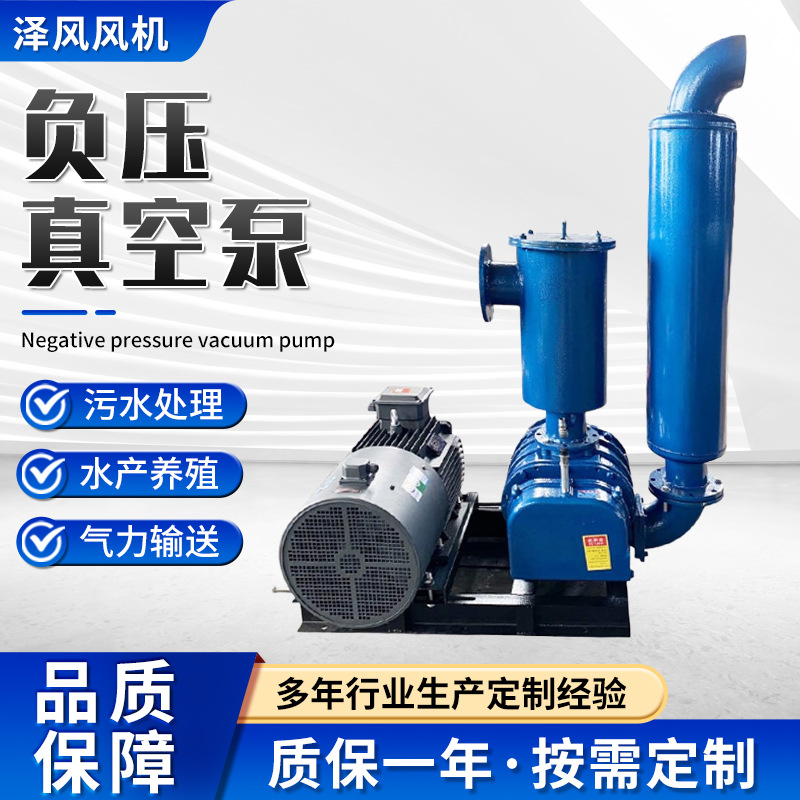 污水处理真空泵气力输送泵鼓风机水产养殖增氧曝气输送负压真空泵