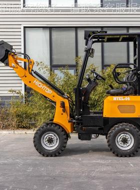 厂家直供轮式装机 市政绿化微铲运小车 农HTEL06型场果园装卸电动