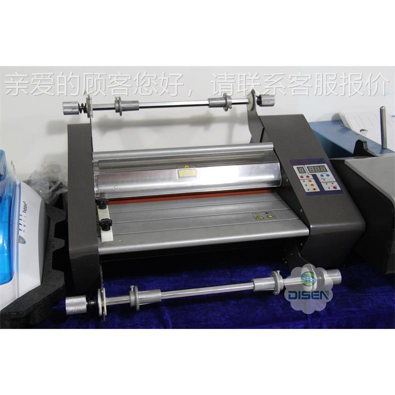 双面覆膜卷膜机小型半自动复膜机F38冷0热M两用多功能覆DSO-FM38