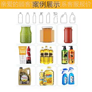 洗65精洁罐装设备 沐露洗发水瓶 装机全自动高速洗衣液液体浴灌装