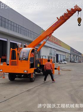 厂DAR家供应自制随车 吊农用重随车起机 6吨8吨不像随车吊报四价