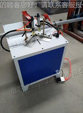 小型金属割型材切机铝合金门js-qgj-2裁切设备 十字窗绣 边裱框切