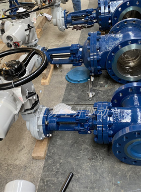 铸钢阀体电动闸阀Z941Y-25C DN350 智能型防爆电动阀 电压AC380V