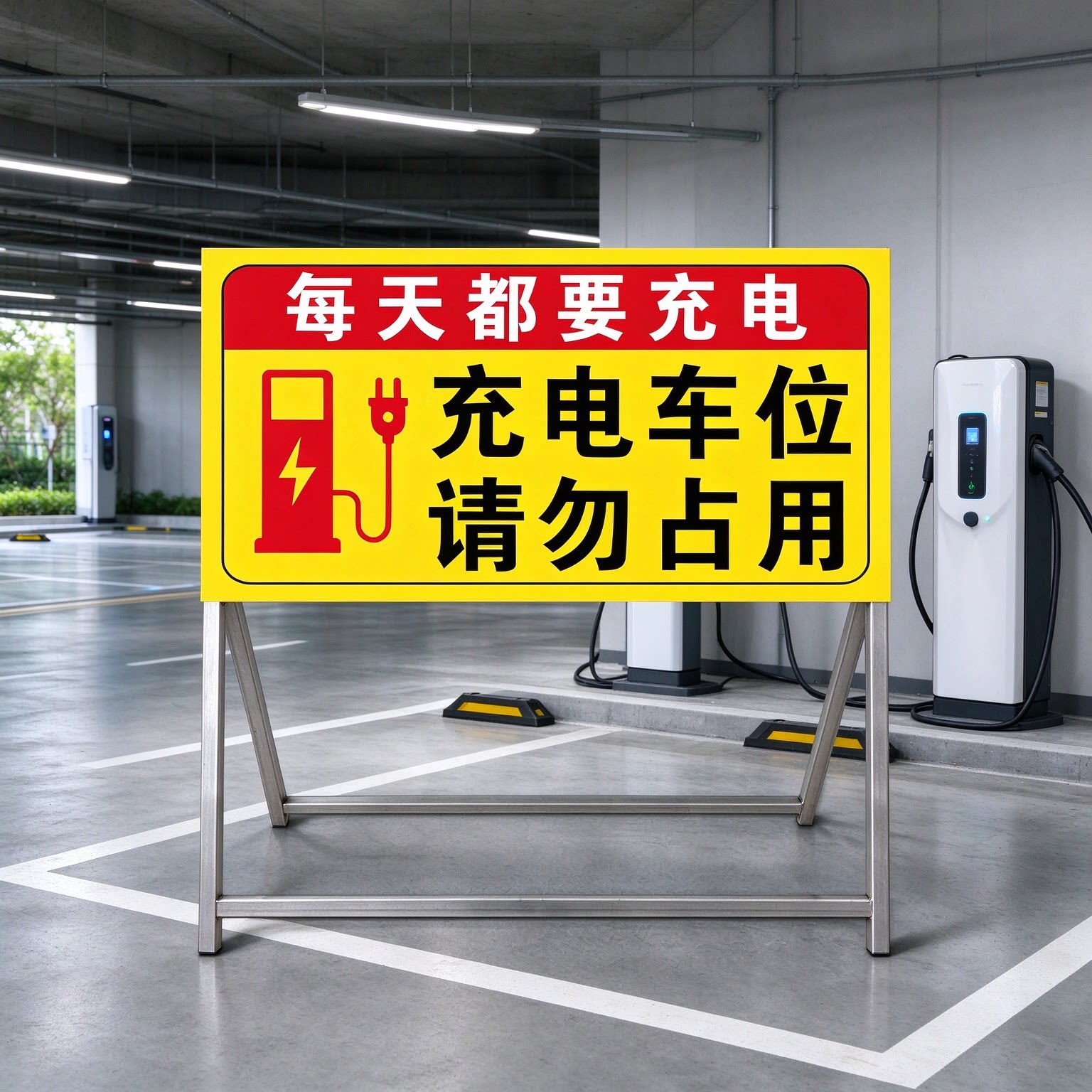 【多件优惠】禁止停车告示牌
