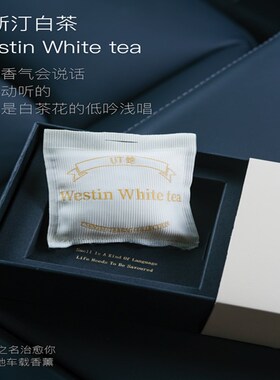 UT她车载香薰高级感男士专用女士高档威斯汀白茶香薰摆件挂件香包