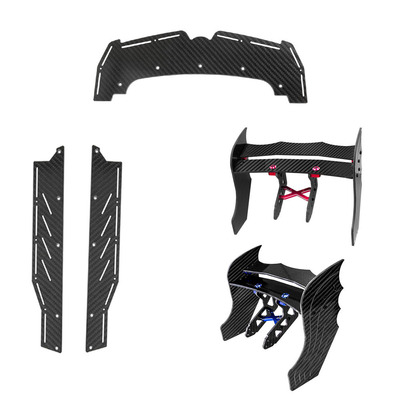 ARRMA F1 LIMITLESS 1/7 前铲 侧裙 侧板 调节尾翼 尾翼  F1 改件