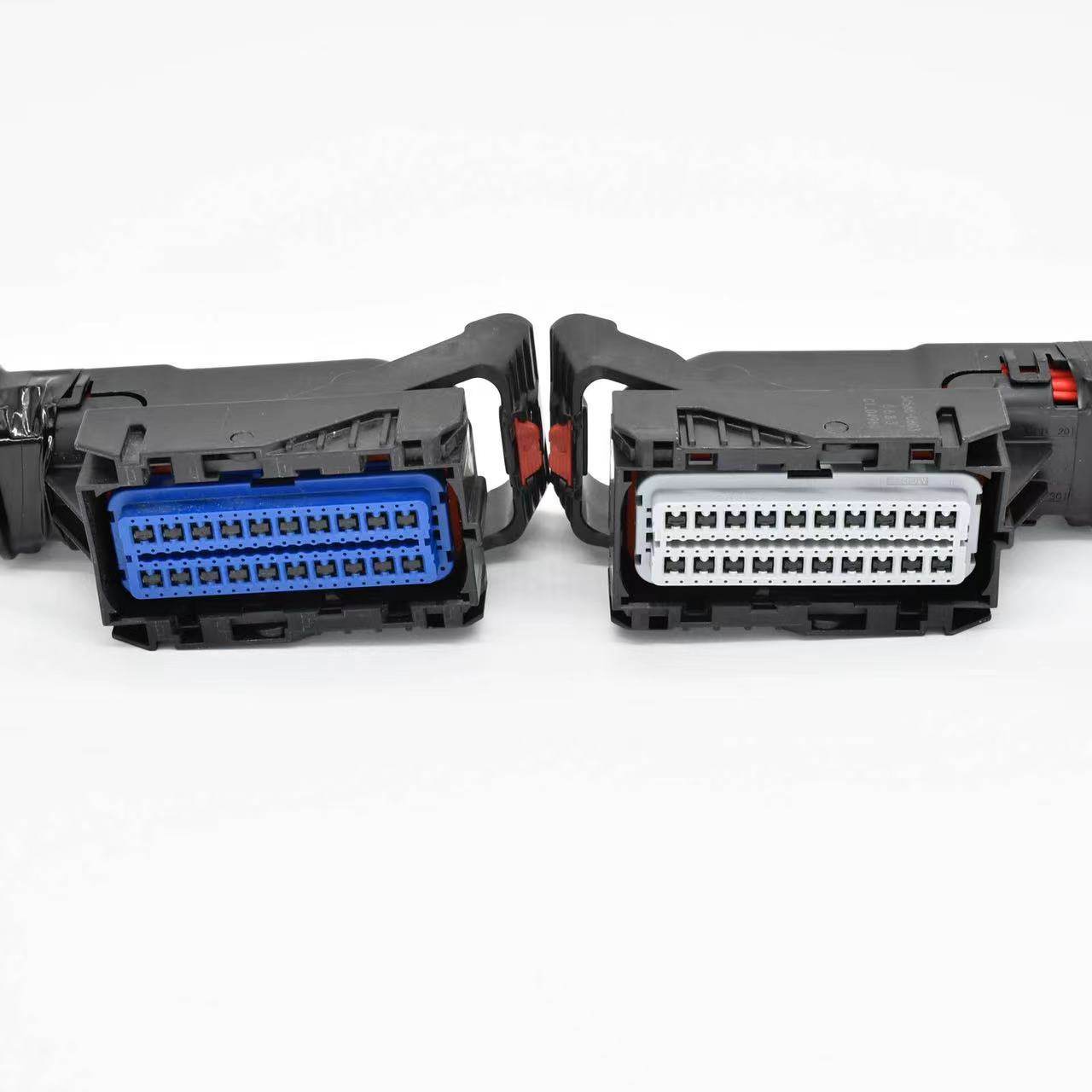 重汽重卡电装国四电脑版80针灰V插蓝E插上柴电脑板ECU线束连接器,电子元器件市场,电线扎带/束线带,淘宝优惠券,粉丝福利购,淘宝优惠卷