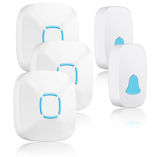 博颖A507二拖三批发厂家直销防雨摇控智能家用交流数码 音乐门铃