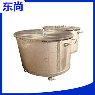 厂家供应 东尚不锈钢拉缸 不锈钢移动拉缸 不锈钢搅拌桶拉缸