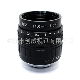 手动光圈 摄影器材镜头 工业镜头 50mm 3接口 创威镜头 LENS