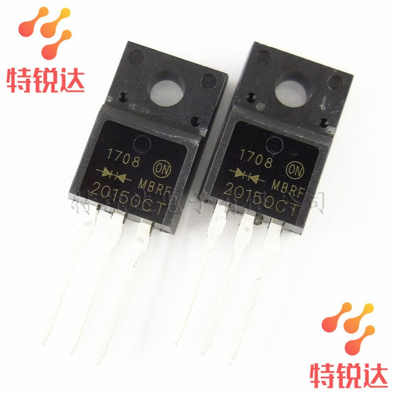 MBRF20150CT TO-220 双共阴极肖特基整流器 ON/安森美 MBRF20150