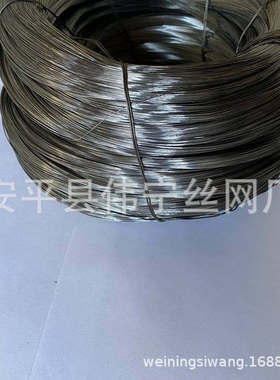 0.45mm真空退火软质铁线 黑色铁丝 打包捆绑用丝  建筑铁丝