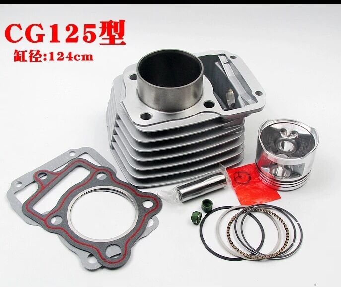 摩托车套缸CG125/150 珠江125/活塞环 缸体套缸主机配套品质