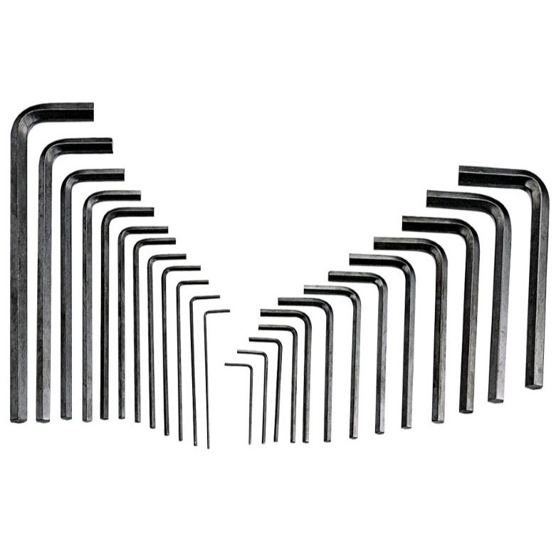 天赋（GENIUS）HK-025MS工具25件套公英制组合内6角扳手组