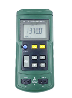 MASTECH华仪MS7220热电偶校验仪温度校准模拟输入输出热电偶mV源