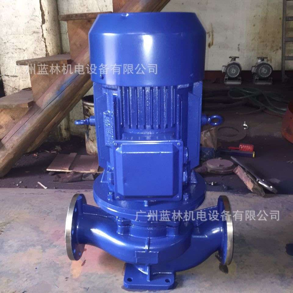 不锈钢立式管道泵 IHG立式不锈钢管道离心泵 立式防爆化工管道泵