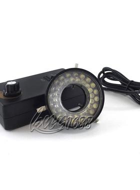 金属内径27MM/47MMLED环形光源 单筒显微镜上光源 CCD灯源可调