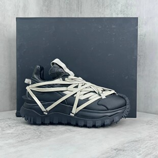 RO联名款疯狂绑带情侣老爹鞋男女低帮增高厚底户外徒步登山运动鞋