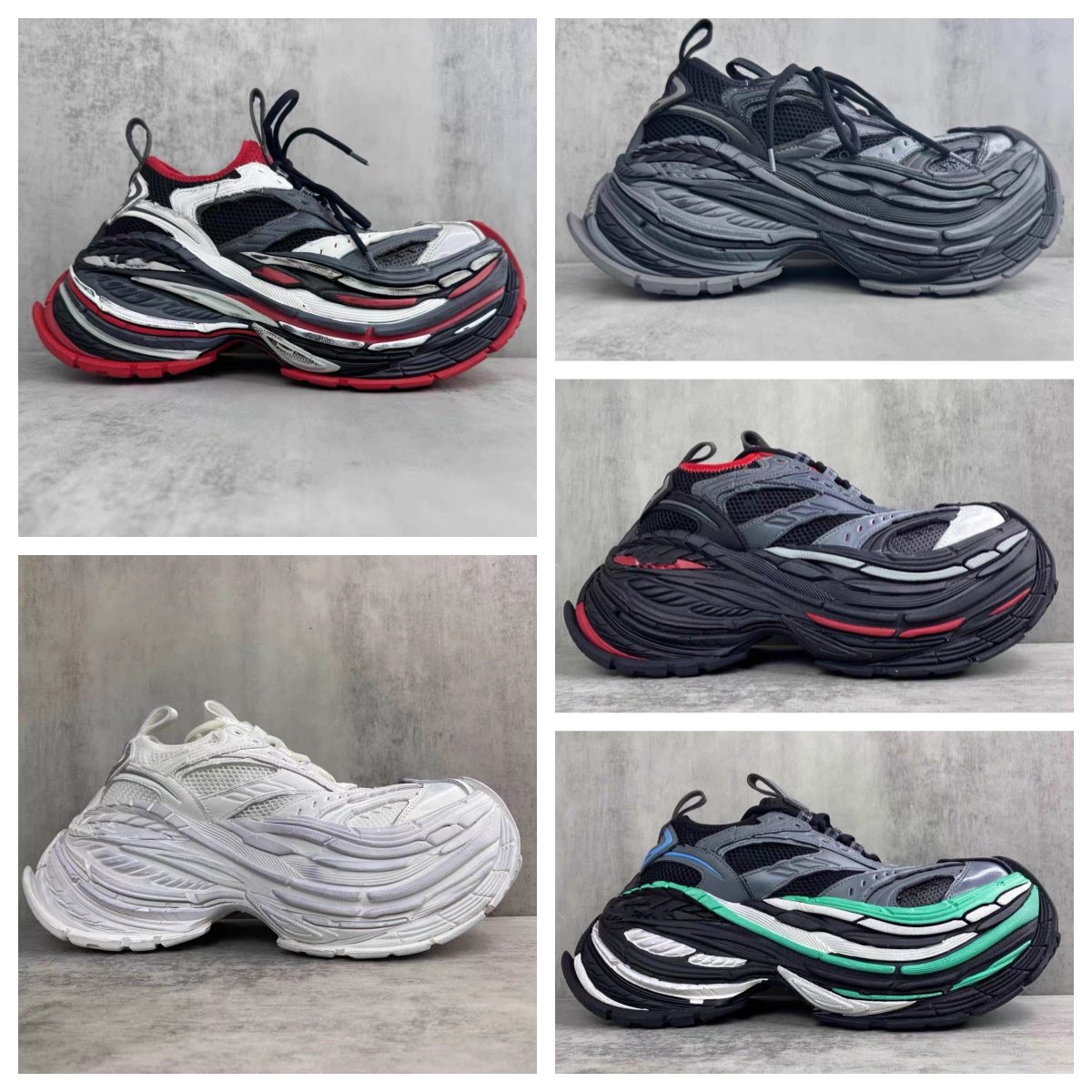 巴黎风走秀款16XL复古做旧老爹鞋男女情侣低帮增高厚底运动休闲鞋,流行男鞋,老爹鞋,淘宝优惠券,粉丝福利购,淘宝优惠卷