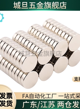 BLS01/02/03-D4/D5/D6/D8/D10-L1/L2/L3/L4/L5/L6/L8/L10磁铁圆型