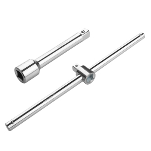 希孟重型套筒连接杆滑行杆3/4套筒头加长杆加力杆延长T型滑杆扳手