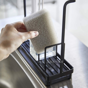 精选里本 厨房清洁工具整理架 清洁刷海绵擦沥水收纳洗洁精瓶子置