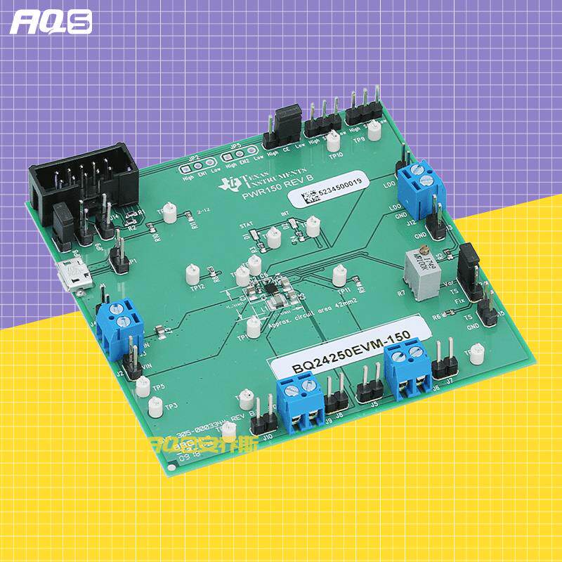 BQ24250EVM-150 单输入I2C/ 独立开关模式锂离子电池充电器模块