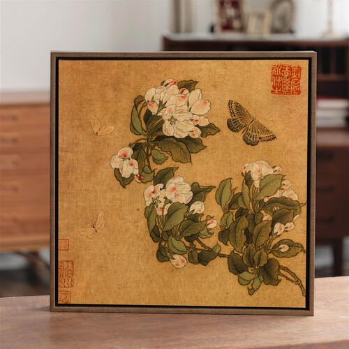 加安加丽新中式复古装饰画中古风客厅餐厅艺术挂画中国风书房壁画