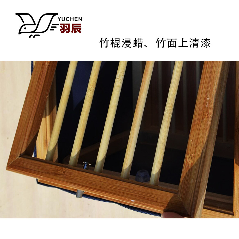 鸽子竹木制折叠训放笼实木赛鸽放飞笼信鸽用品报道训鸽集鸽塑料笼