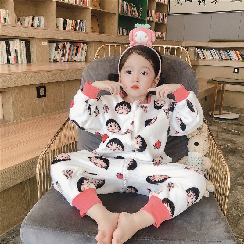 法兰绒睡袋宝宝婴儿防踢被子神器儿童秋冬款睡衣连秋季加绒恒温
