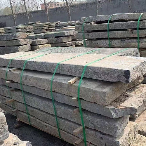 地铺石老石板庭院旧石条福建铺地石花岗岩台阶石门槛石仿古老石板