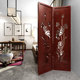 玄关实木座屏屏风艺术入户家用简约装 木质 饰隔断中式