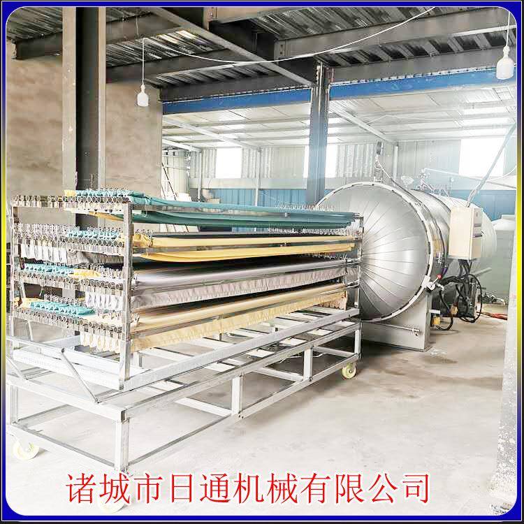 全自动窗帘定型机电加热窗帘定型设备蒸纱机厂家诸城